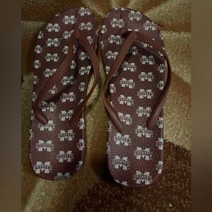 Mississippi State Flip flops